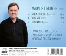 Finnish Radio Symphony... - Lindberg: Viola Concerto; Absence; Serenades thumbnail