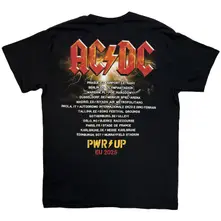 Unisex T-Shirt: Angus Horns EU Tour '25 (Black) (Back Print & Ex-Tour) thumbnail