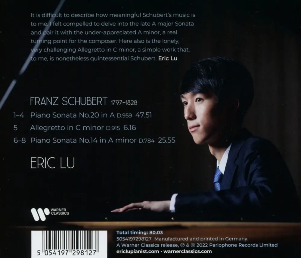 SCHUBERT: PIANO SONATAS D.784 & D.959 – ALLEGRETTO D.915