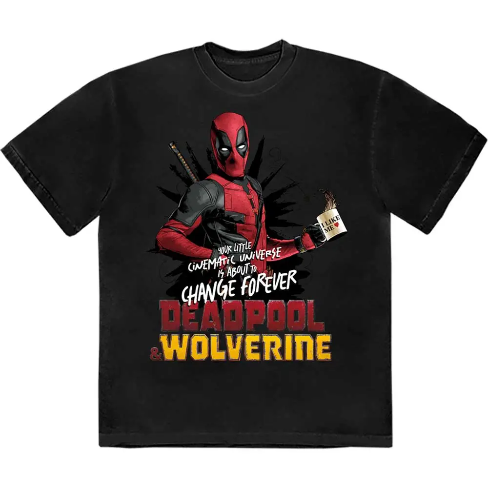 Deadpool & Wolverine Change Universe (Gri) (Tricou)