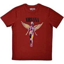 Nirvana, Tričko In Utero, Unisex, Červená