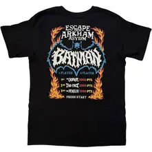 Unisex T-Shirt: Batman Batman Escape From Arkham (Black) thumbnail