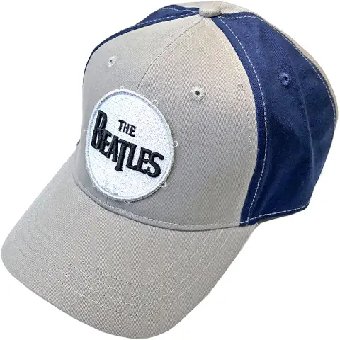The Beatles – Šiltovka Drum Logo (Multi-color, Grey & Navy Blue), Unisex, Multi-color