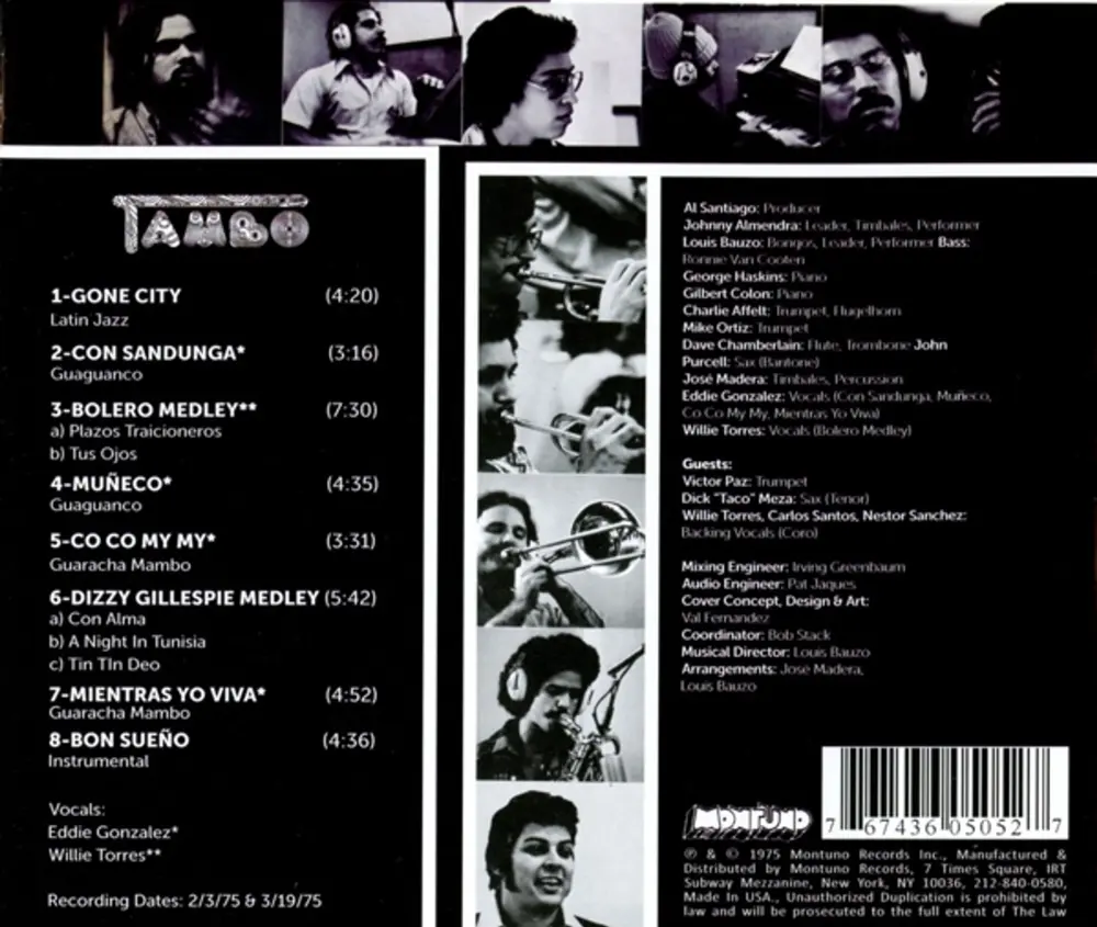 AL SANTIAGO PRESENTS TAMBO (CD)