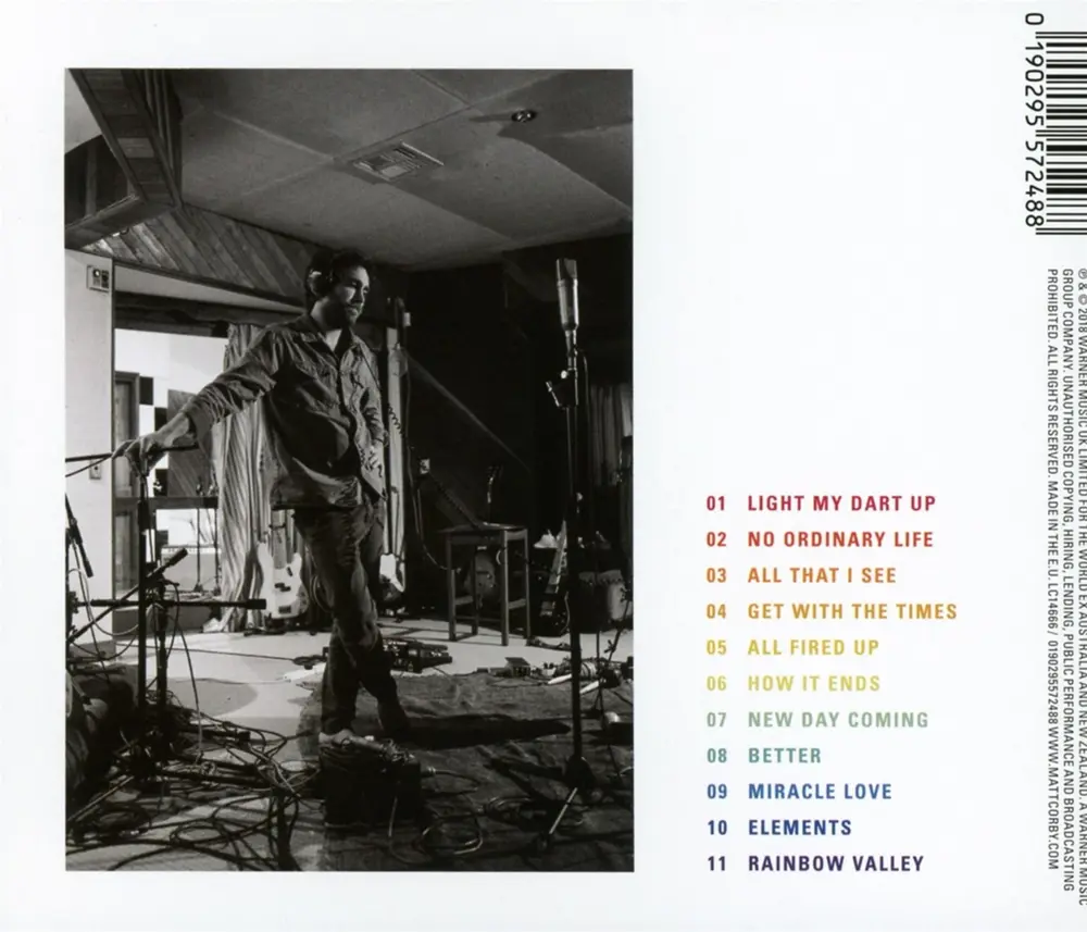 Matt Corby – RAINBOW VALLEY (CD)