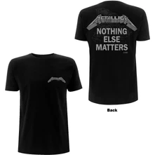 Metallica, Tričko Nothing Else Matters, Unisex, Čierna