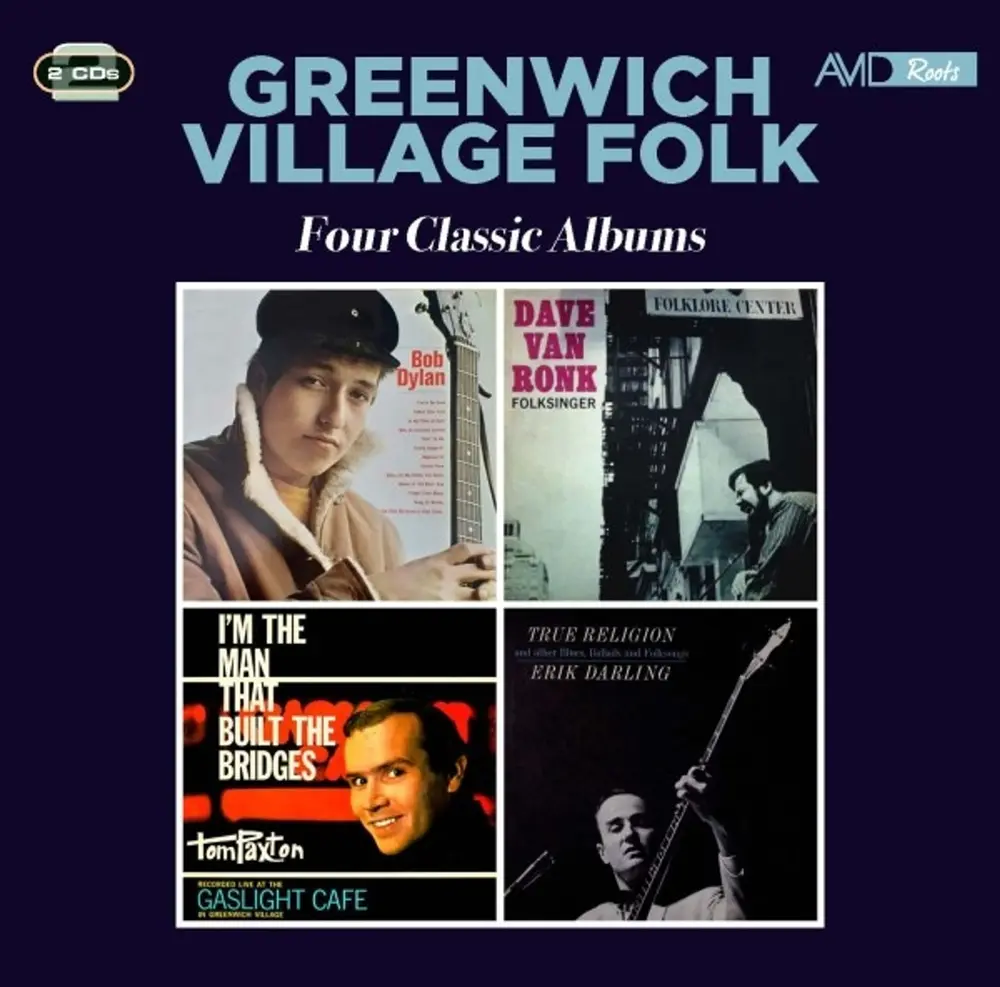 GREENWICH VILLAGE FOLK - FOUR CLASSIC ALBUMS