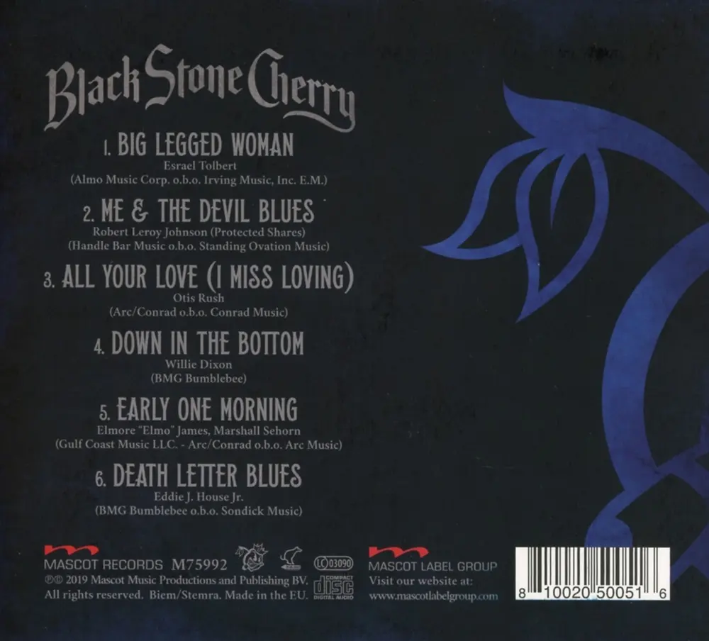 BLACK STONE CHERRY – BLACK TO BLUES 2 (CD)