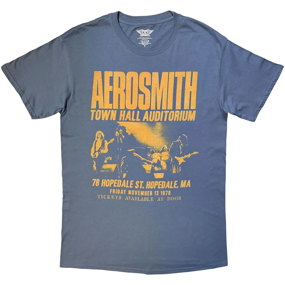 Aerosmith – Town Hall (Modrá) (Tričko)