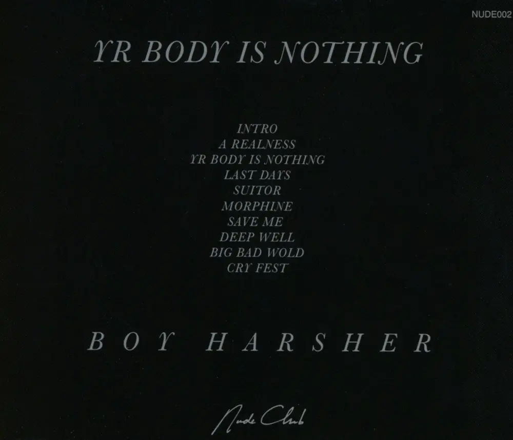 Boy Harsher – YR BODY IS NOTHING (CD)
