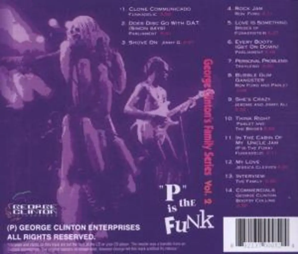 CLINTON, GEORGE - P IS THE FUNK