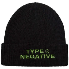 Type O Negative, Čapica Text Logo, Unisex, Čierna