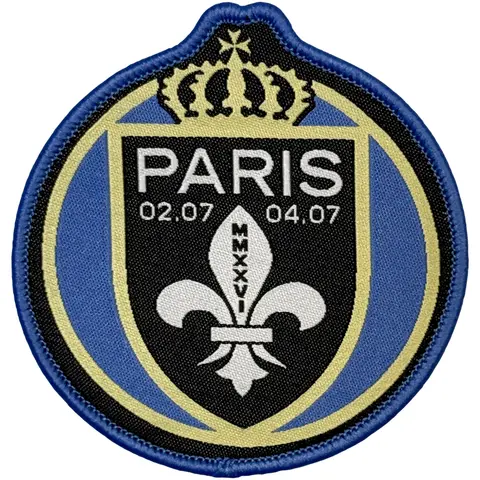 System of a Down – Nažehlovačka Paris Event Tour '26 (Multi-color, Woven Patch, Limited), Unisex, Multi-color
