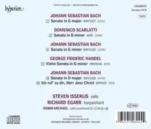 BACH, HANDEL & SCARLATTI (D): GAMBA SONATAS thumbnail
