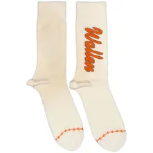 Morgan Wallen, Ponožky Orange Logo Baseball, Unisex, Natural