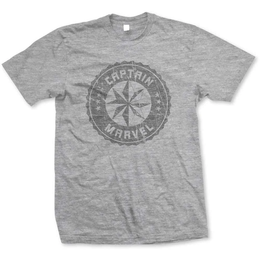 Captain Marvel Grey Circle