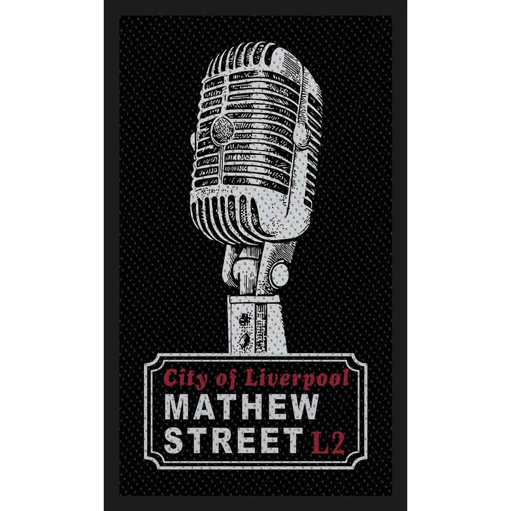 Standard Patch: Mathew St Mic City Of Liverpool