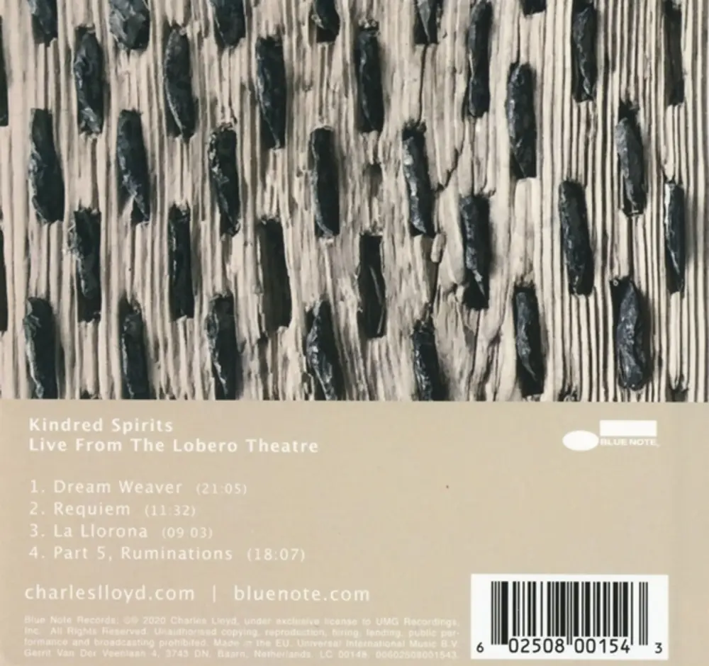 Charles Lloyd – 8: KINDRED SPIRITS (2020) (CD)