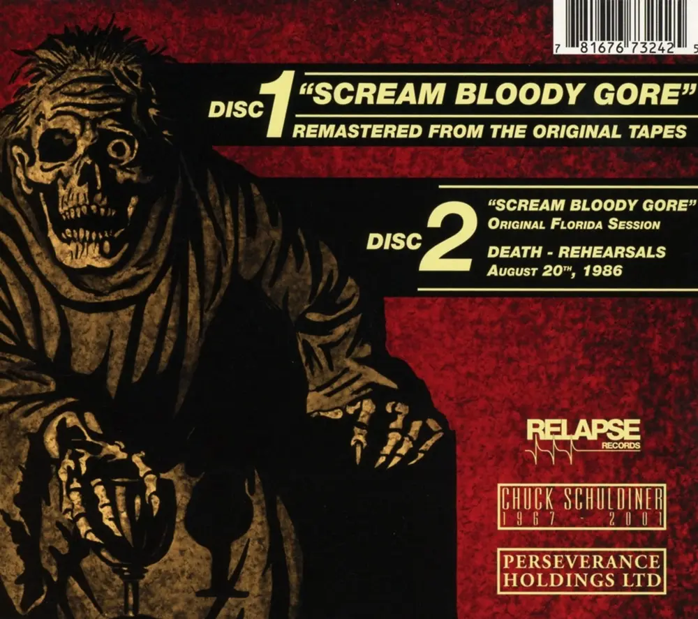 SCREAM BLOODY GORE
