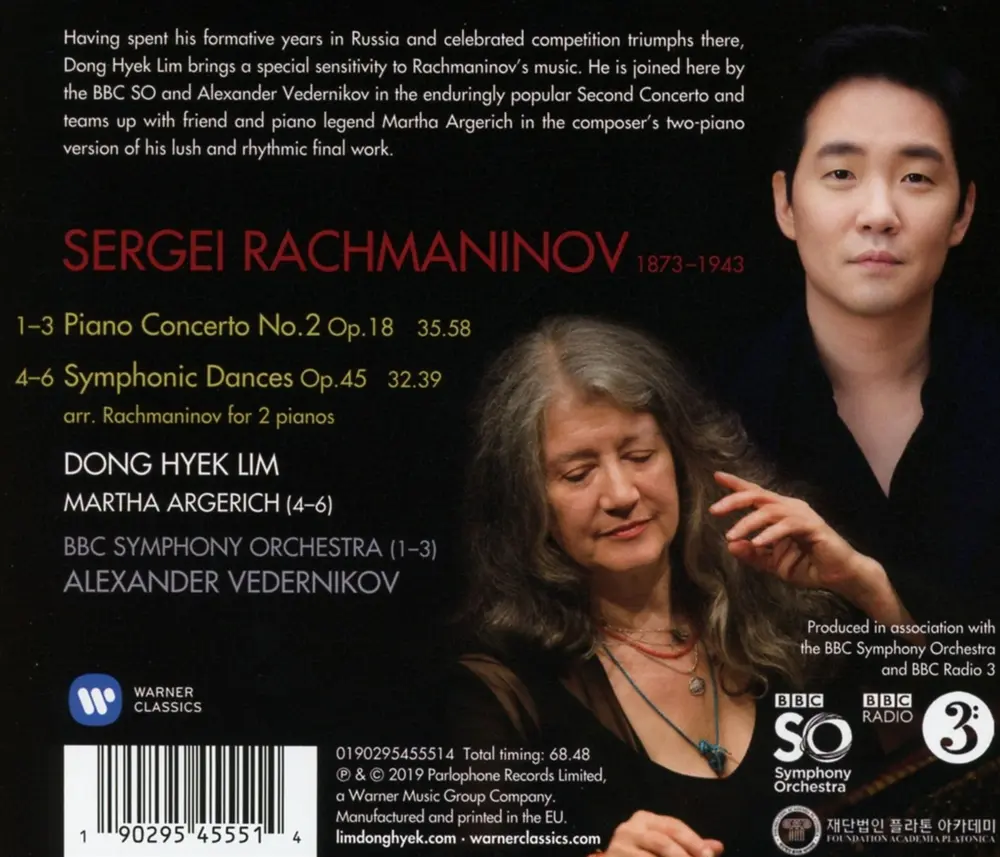HYEK - RACHMANINOV CONCERTO NO.2/ SYMPHONIC DANCES