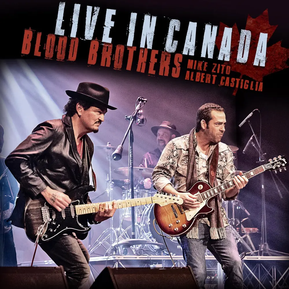 Mike Zito & Albert Castiglia – BLOOD BROTHERS LIVE IN CANADA (CD)