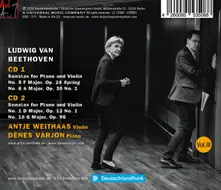 BEETHOVEN, VIOLIN SONATAS NOS 1, 5, 6 & 10 thumbnail