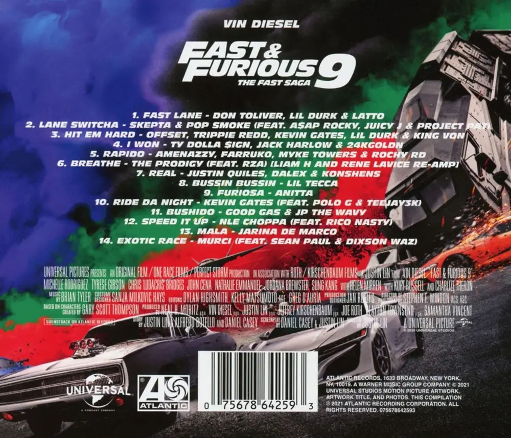 Fast & Furious 9: F9 The Fast Saga