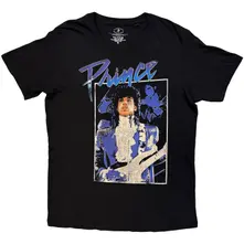 Unisex T-Shirt: Purple Rain Box (Black) (Back Print) thumbnail