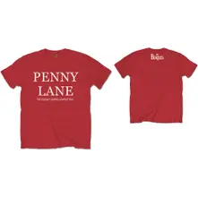The Beatles – Penny Lane (Červená) (Tričko)