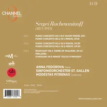Sergei Rachmaninoff – Federova, Anna - Rachmaninov Pianoconcerten & Other Works (CD)