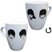 Unboxed Mug: Yellow Submarine Faces Marrow (White) thumbnail