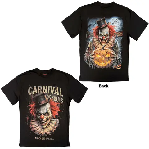 Unisex T-Shirt: Carnival of Souls (Black) (Back Print)