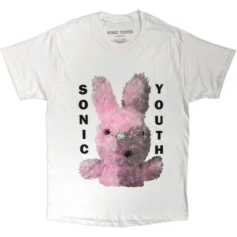 Unisex T-Shirt: Dirty Bunny (White)