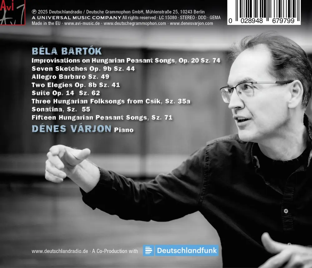 DENES VARJON PLAYS BELA BARTOK