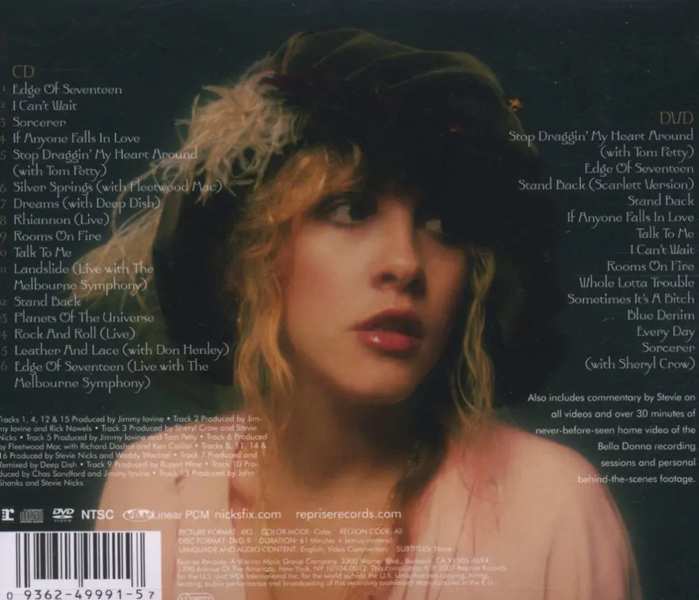 Stevie Nicks – CRYSTAL VISIONS + DVD (CD)