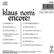 Encore (Nomi's Best) thumbnail