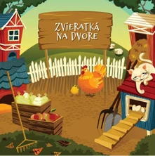 Kniha Zvieratká na dvore (+ CD)