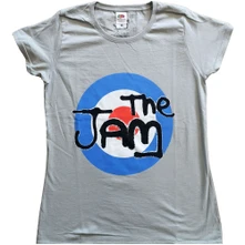The Jam, Tričko Spray Target Logo, Žena, Šedá