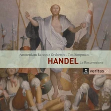 Ton Koopman & Amsterdam Baroque Orchestra, CD SCHLICK/ARGENTA/LAURENS/DE MEY/MERTENS - HANDEL: LA RESURREZIONE