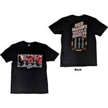 Nick Mason's Saucerful of Secrets, Tričko Hokusai Wave European Tour 2022, Unisex, Čierna