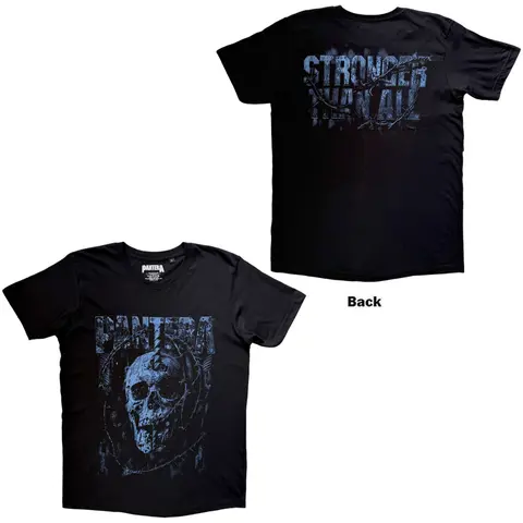 Unisex T-Shirt: Stronger Than All (Black) (Back Print)