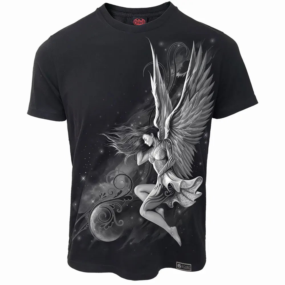 Unisex Organic T-Shirt: Lucid Dreams (Black) (Back Print)
