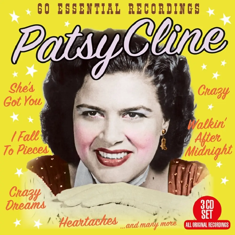 Patsy Cline – CLINE, PATSY - 60 ESSENTIAL RECORDINGS (CD)
