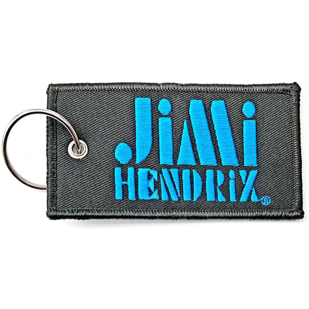 Jimi Hendrix – Stencil Logo (Patch Keychain) (Kľúčenka)