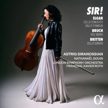 CD BRITTEN, ELGAR & BRUCH: SIR!