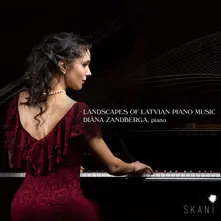 CD LANDSCAPES OF LATVIAN PIANO MUSIC