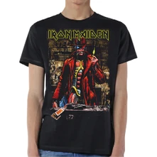 Iron Maiden, Tričko Stranger Sepia, Unisex, Čierna