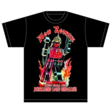 Rob Zombie, Tričko Lord Dinosaur, Unisex, Čierna