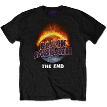 Black Sabbath, Tričko The End, Unisex, Čierna
