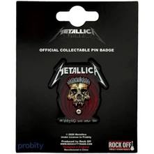 Metallica, Odznak Pin Badge: In Vertigo Detail